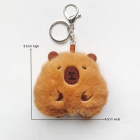 School Bag Bag Charm Keychain Doll Small Gift (Option: Keychain)