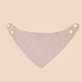 Crepe Triangular Binder Pure Cotton Baby Bib Saliva Towel (Option: 17 Single Pack)