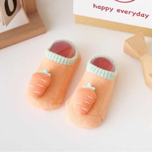 Japanese And Korean Style Extra Thick Fluffy Loop Cartoon Stereo Room Socks