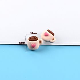 Resin Candy Toy Miniature French Fries Donut Biscuit Cream Glue Diy Material Resin Accessories (Option: No 4-Small Size Candy Toy)