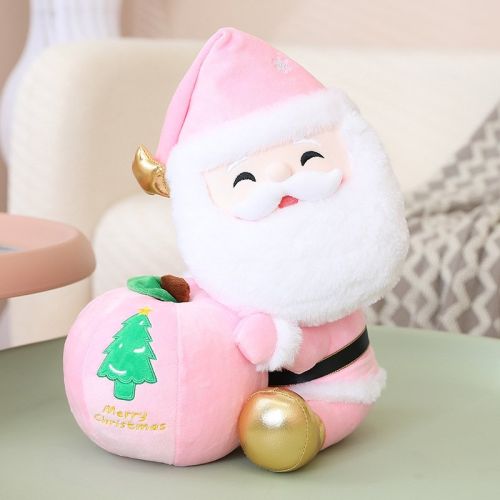 Santa Doll Plush Toy Christmas Eve Fruit Pillow