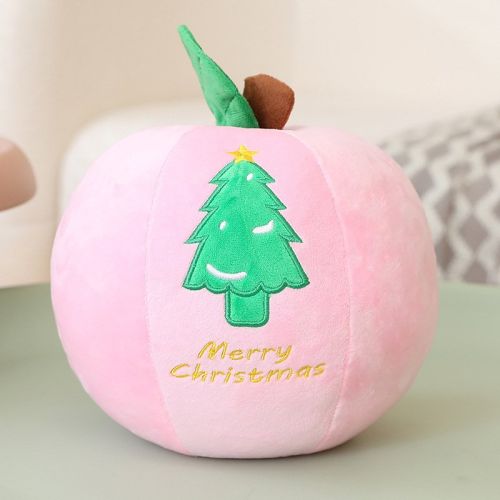 Santa Doll Plush Toy Christmas Eve Fruit Pillow