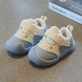 Breathable Baby Girl Baby Soft-soled Toddler Shoes (Option: Blue-18 Yards)